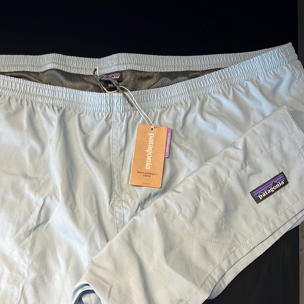 Men’s Patagonia Baggies Light Shorts XXL NWT